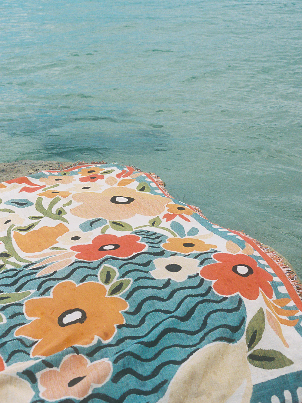 Woven Blanket | Flower Market - Image 3