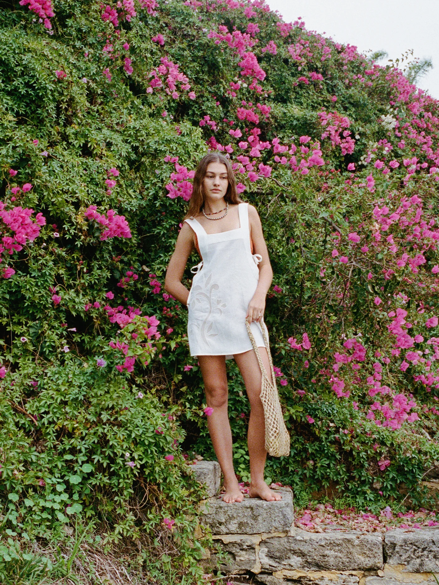 Harper Mini Dress | Lotus Broderie - Image 6