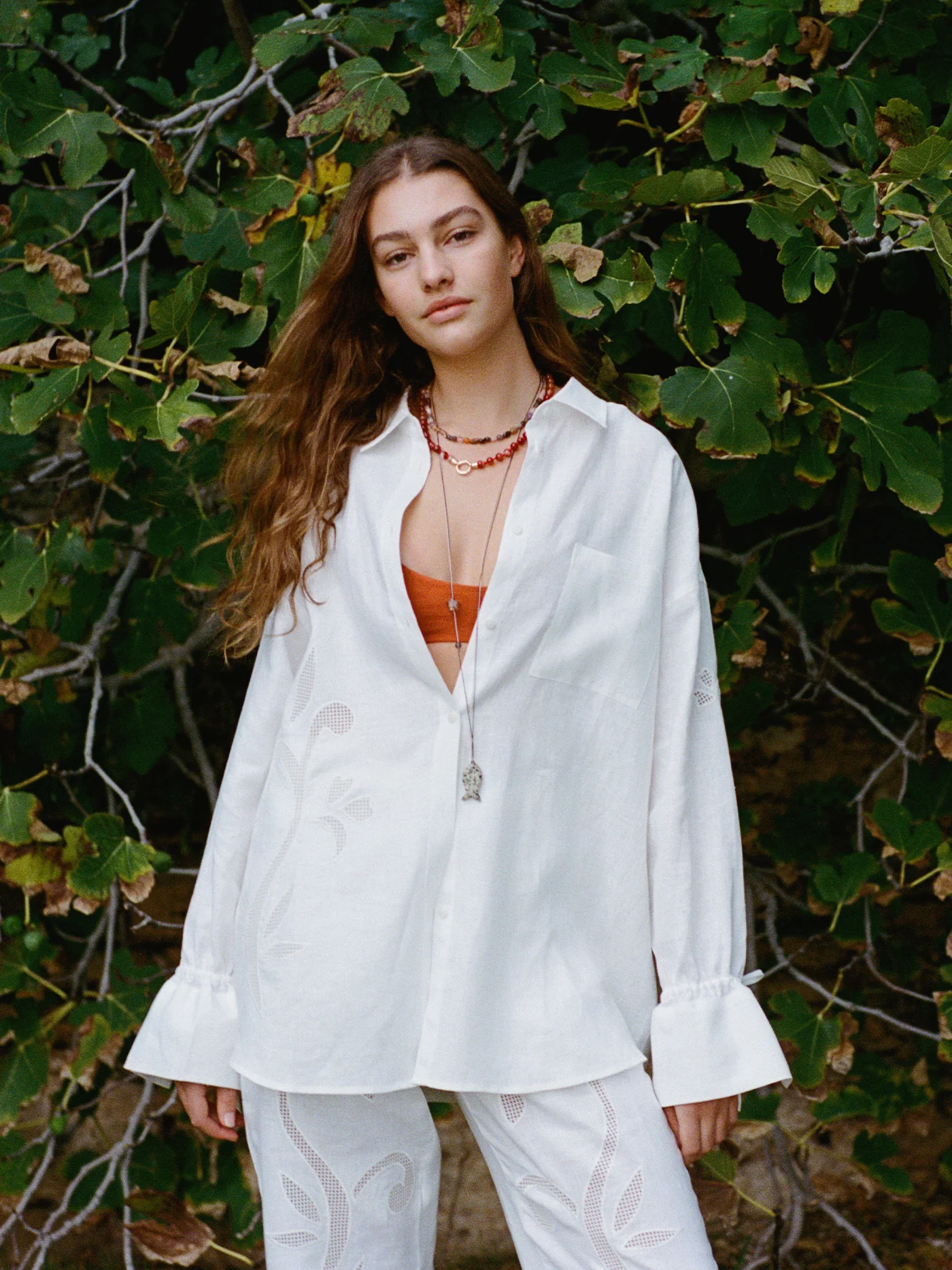 Riley Shirt | Lotus Broderie - Image 5