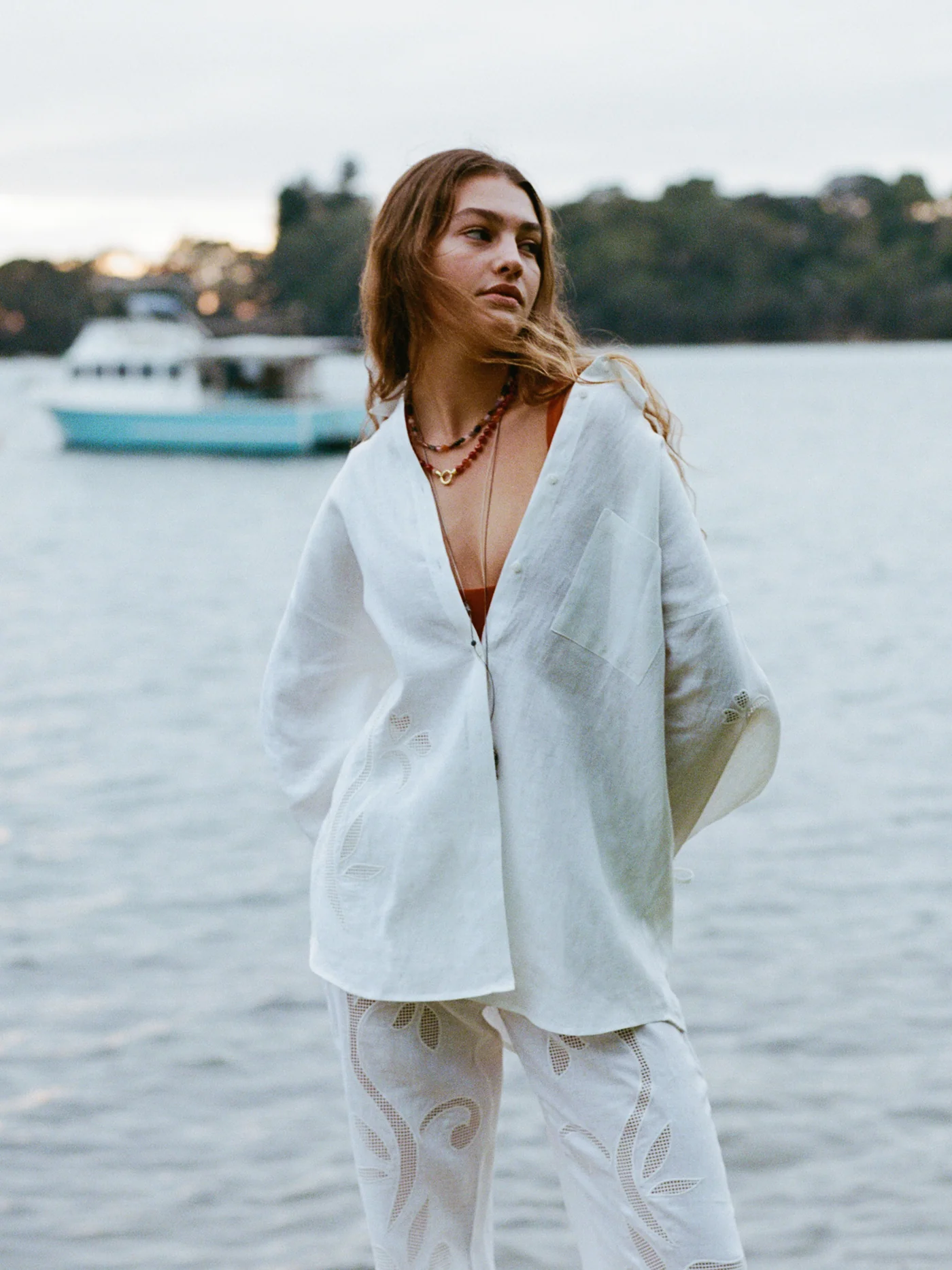 Riley Shirt | Lotus Broderie - Image 8