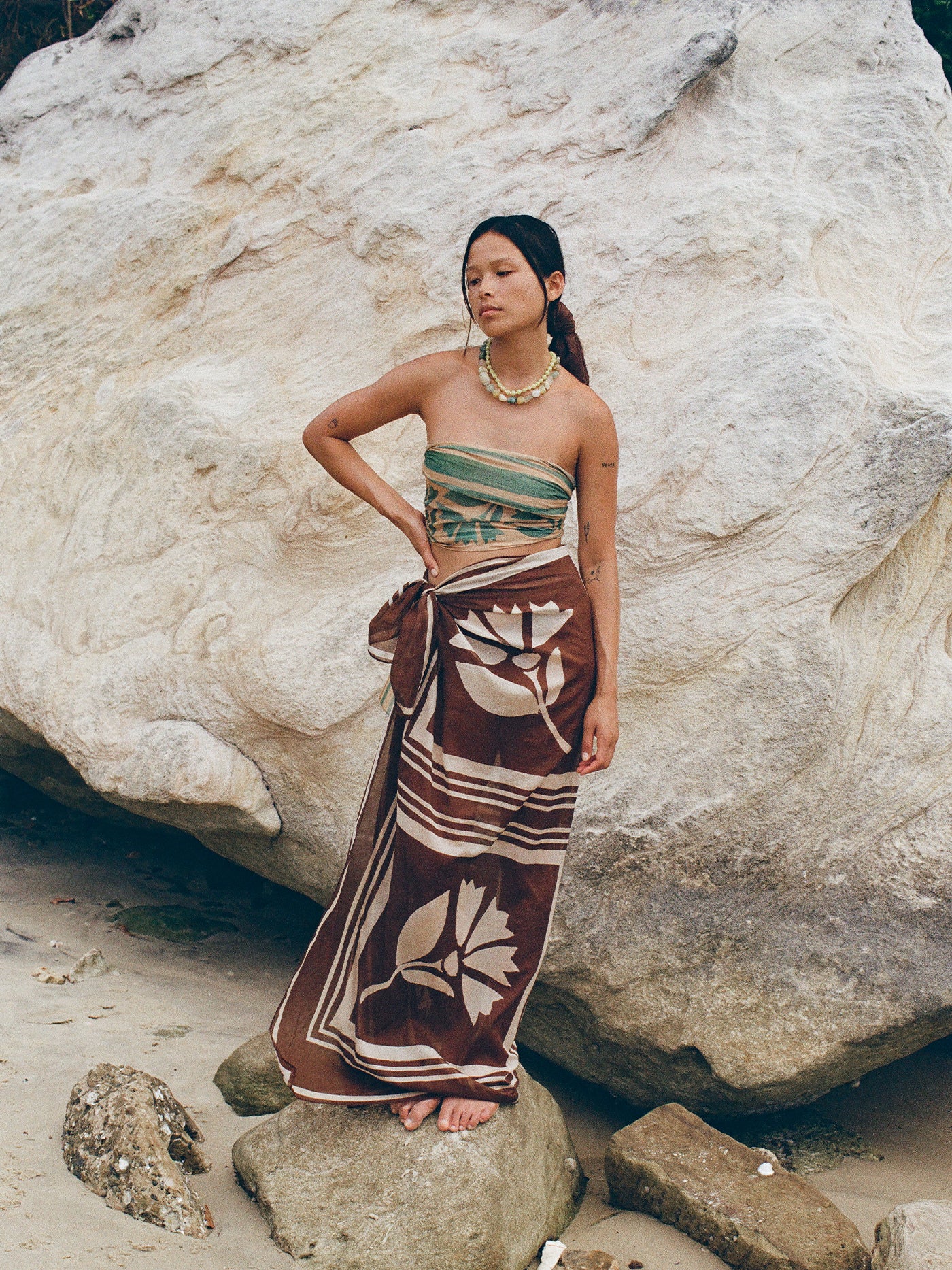 Square Pareo | Clove Coconut - Image 6