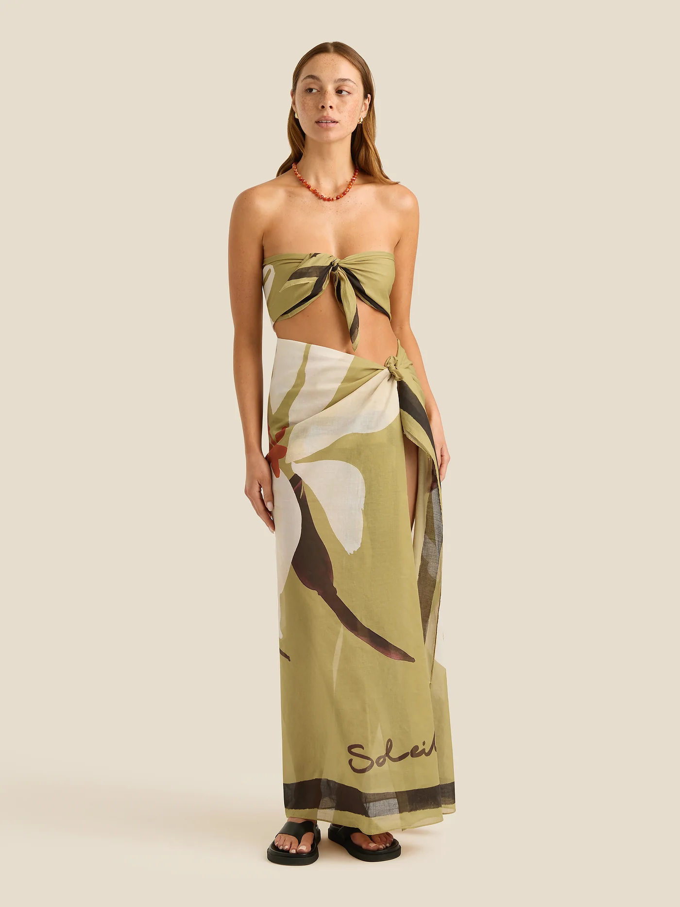 Square Pareo | Hibiscus