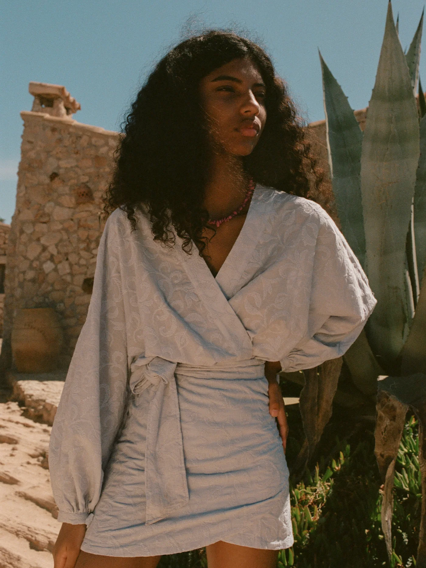 Xanthe Mini Dress | Cirrus - Image 7